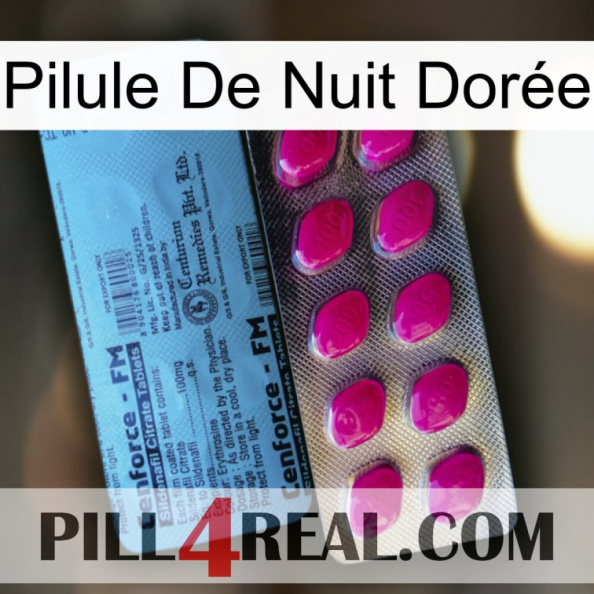 Pilule De Nuit Dorée 35